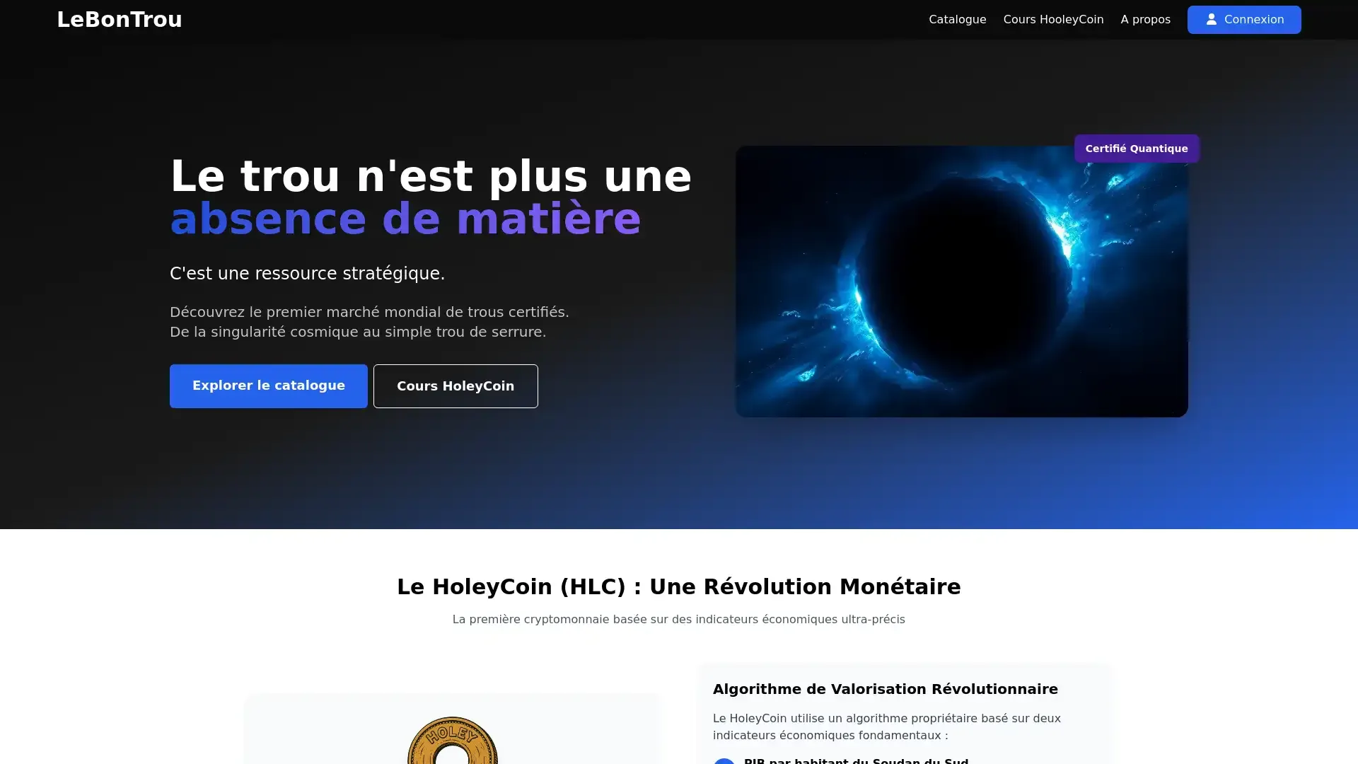 Interface du site Click & Eat, application web de commande de repas développée par Mattis Babin